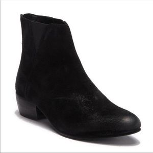 Rebels Black Suede Bootie